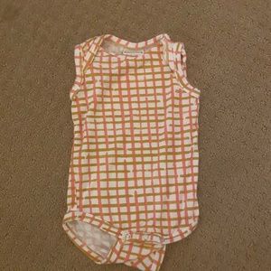 Spearmint sleeveless onsie